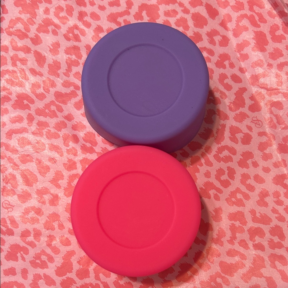 Purple and Pink Silicone Boots - Picture 1 of 2